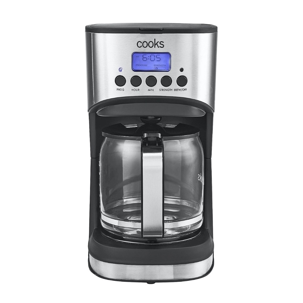 Cooks Programmable 12 Cup Coffee Maker MD 292T